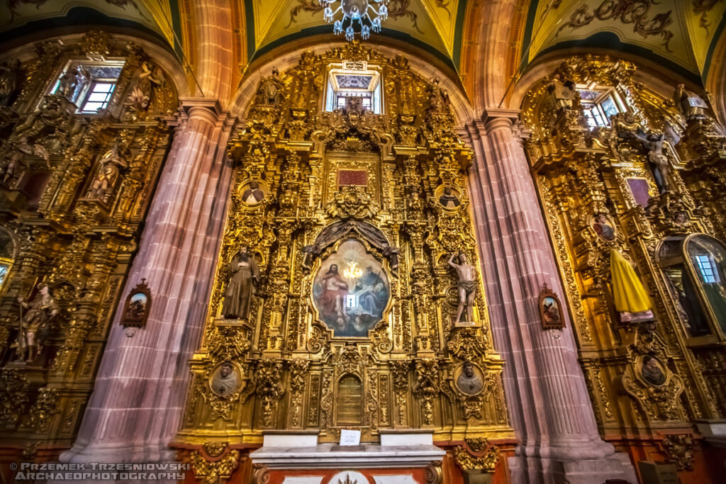 ultrabarok churrigueresque churrigueryzm meksyk zacateca iglesia santo domingo ołtarz