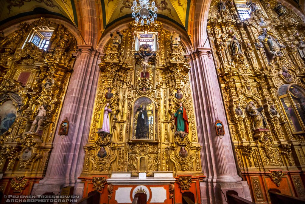 ultrabarok churrigueresque churrigueryzm meksyk zacateca iglesia santo domingo ołtarz