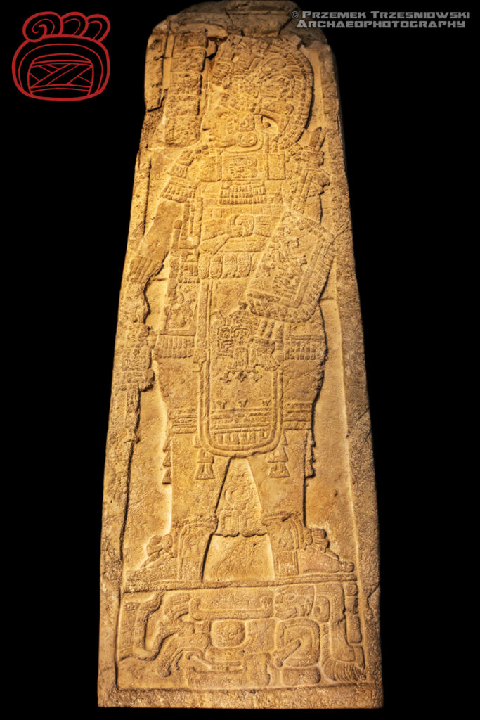 naranjo stela 2 k'ahk' tiliw chan chaak gwatemala peten guatemala