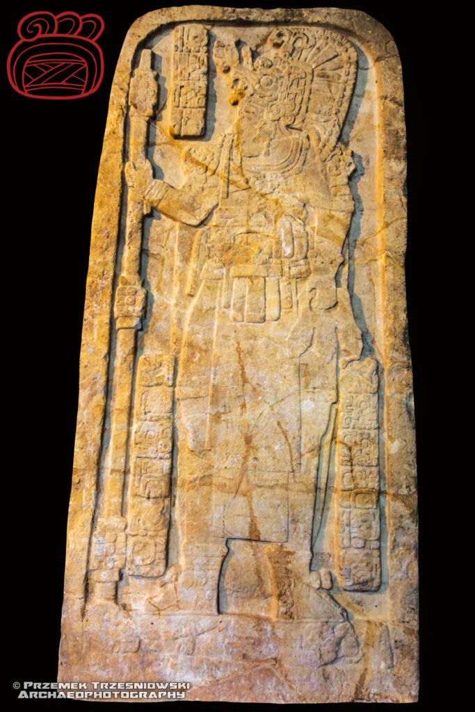 naranjo stela 30 k'ahk' tiliw chan chaak gwatemala peten guatemala