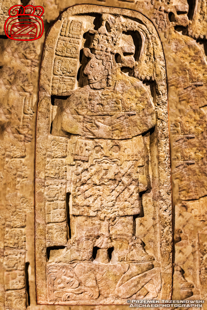 naranjo stela 24 ix wak jalam chan gwatemala peten guatemala
