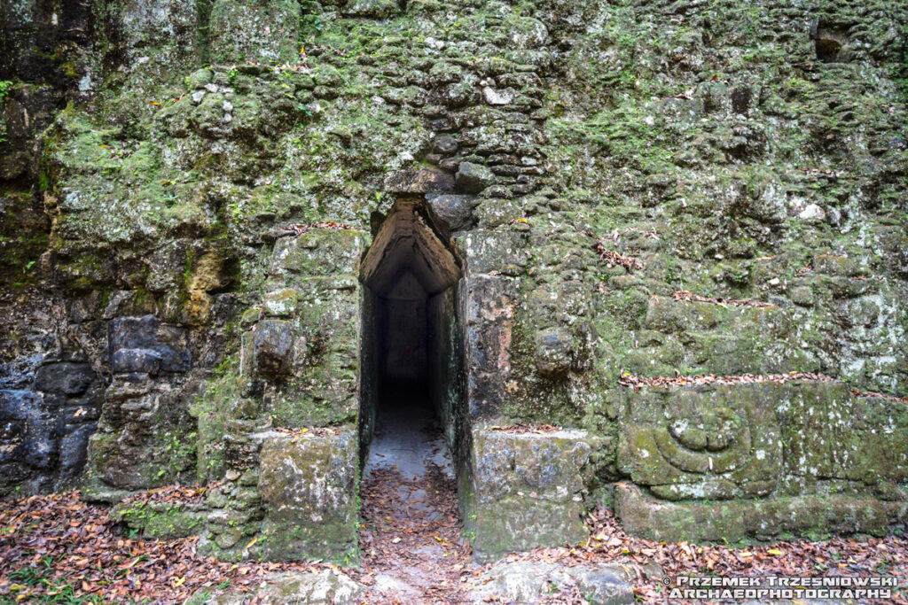 tikal acanaladuras grupa f grupo group peten gwatemala guatemala