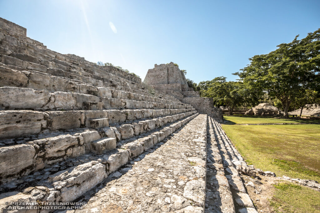 edzna meksyk campeche ruiny majów maya ruins mexico great acropolis wielki akropol