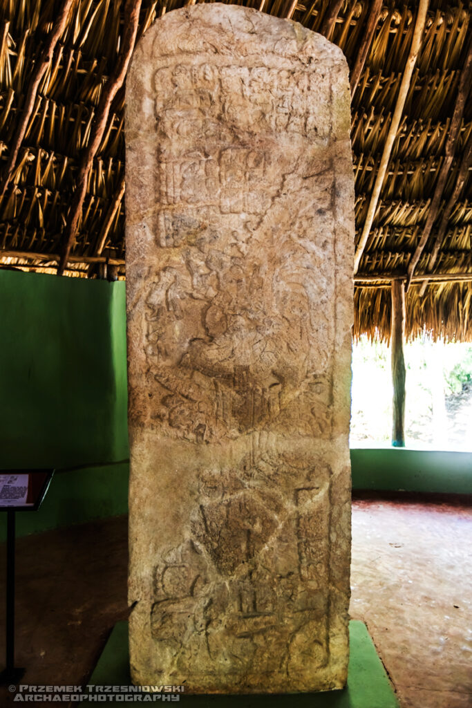 edzna stela meksyk campeche ruiny majów maya ruins mexico