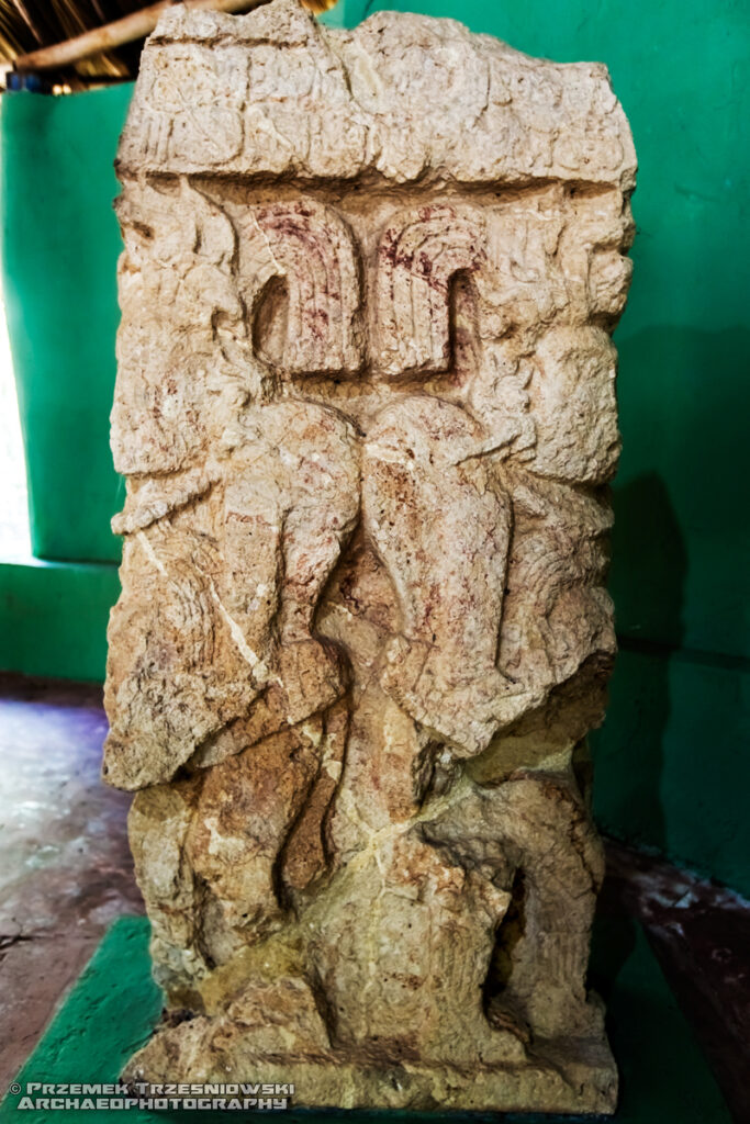 edzna stela meksyk campeche ruiny majów maya ruins mexico