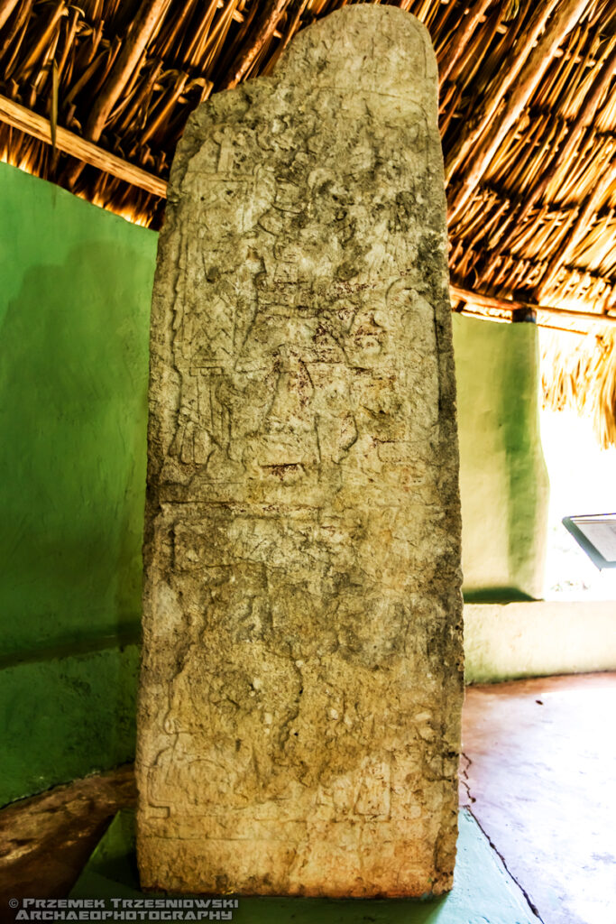 edzna stela meksyk campeche ruiny majów maya ruins mexico