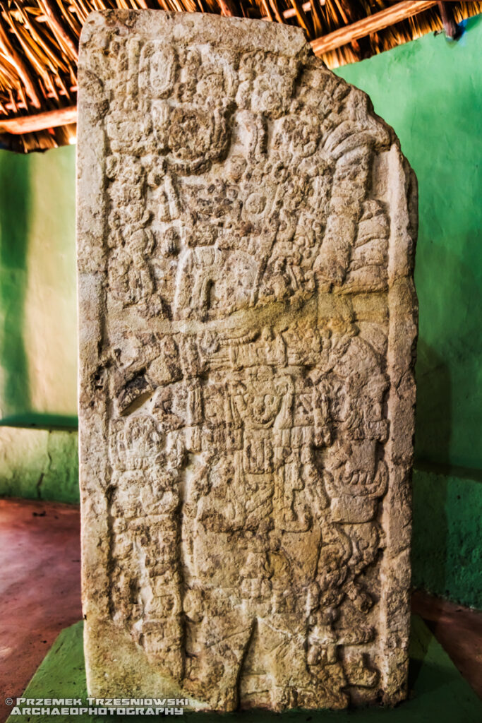 edzna stela meksyk campeche ruiny majów maya ruins mexico
