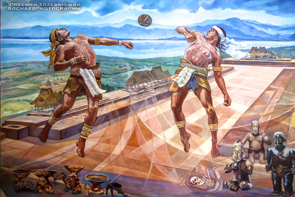pok-ta-pok pitz pelota gra w piłkę mezoameryka mesoamerica