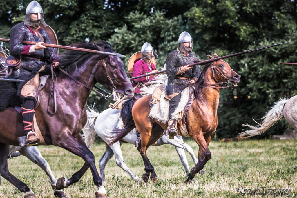rycerstwo, jazda, rekonstrukcja, fotografia rekonstrukcyjna, polska, X w., sandomierz, cedynia, cidini, bitwa pod cedynią