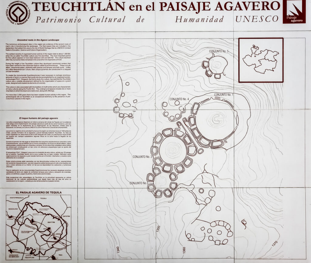 teuchitlan guachimontones meksyk mexico mezoameryka mesoamerica ruins ruiny ruinas jalisco mapa