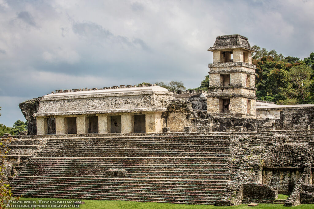pałac palenque palace chiapas meksyk mexico