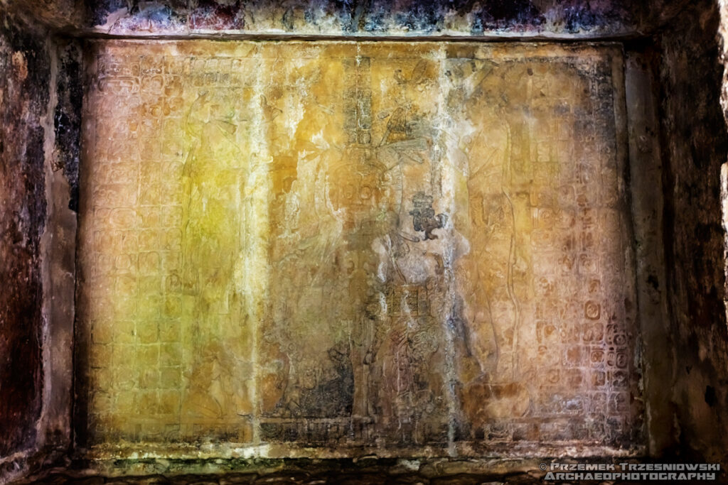 palenque panel templo sol temple sun świątynia słońca grupa krzyża cross group