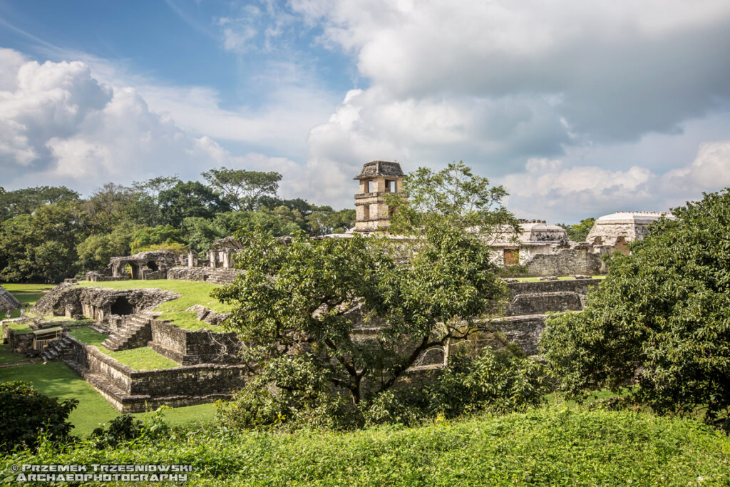pałac palenque palace chiapas meksyk mexico
