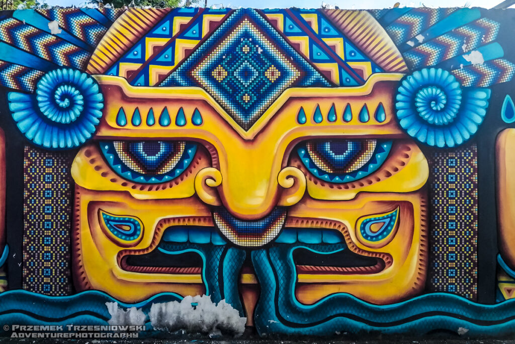 graffiti meksyk riviera maya mexico