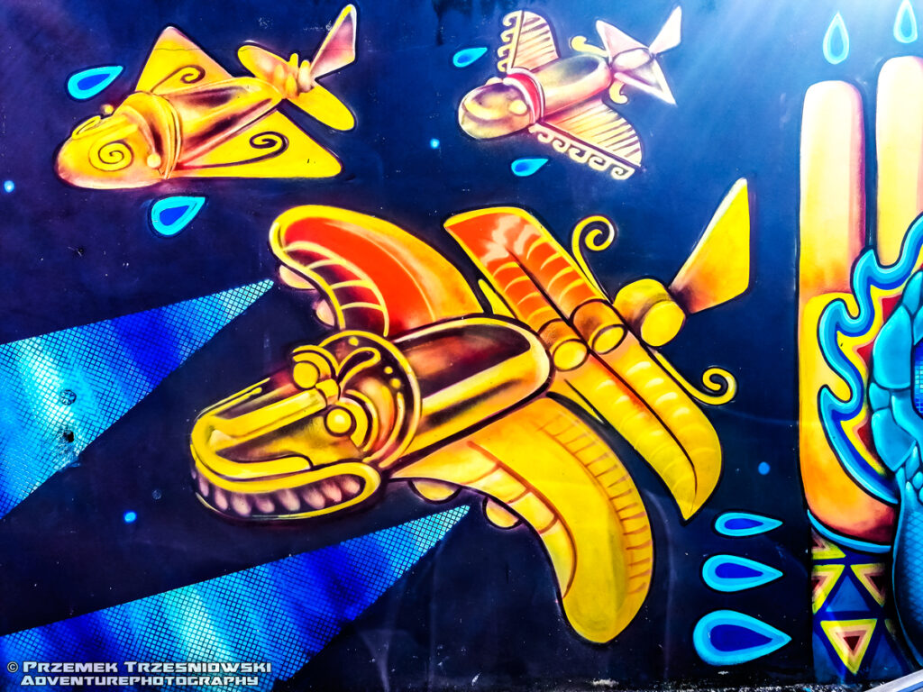 graffiti meksyk riviera maya mexico daniken