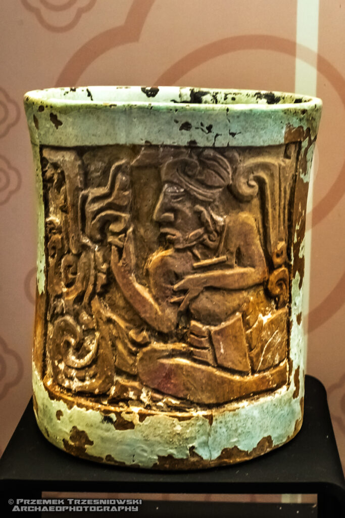 puchar vase maya blue